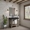James Martin Vanities Auburn 31.5in Single Sink Console, Weathered Timber w/ Black Matte Mineral Composite Stone Top 165-V31.5-WTB-BM - alternate 6